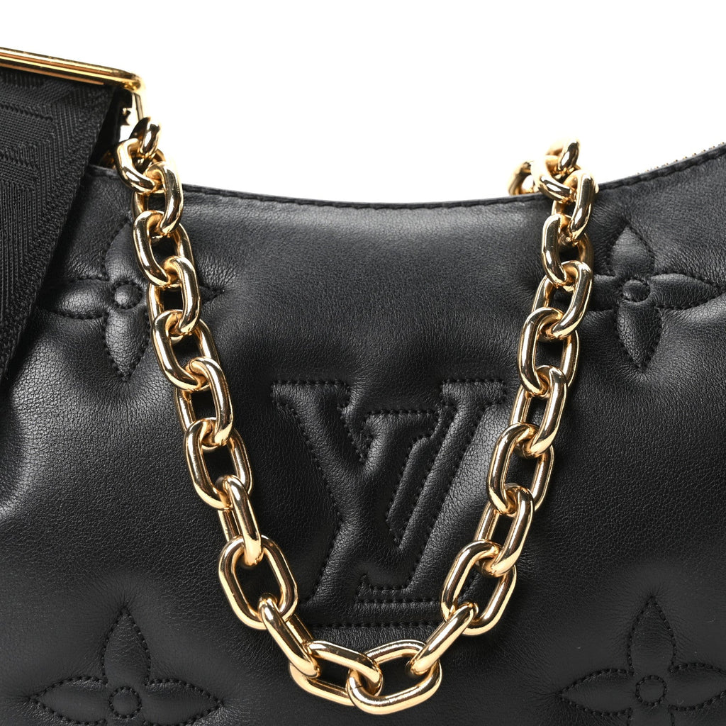 Louis Vuitton Calfskin Bubblegram Over The Moon Black