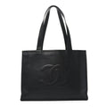 Chanel Caviar CC Tote Black