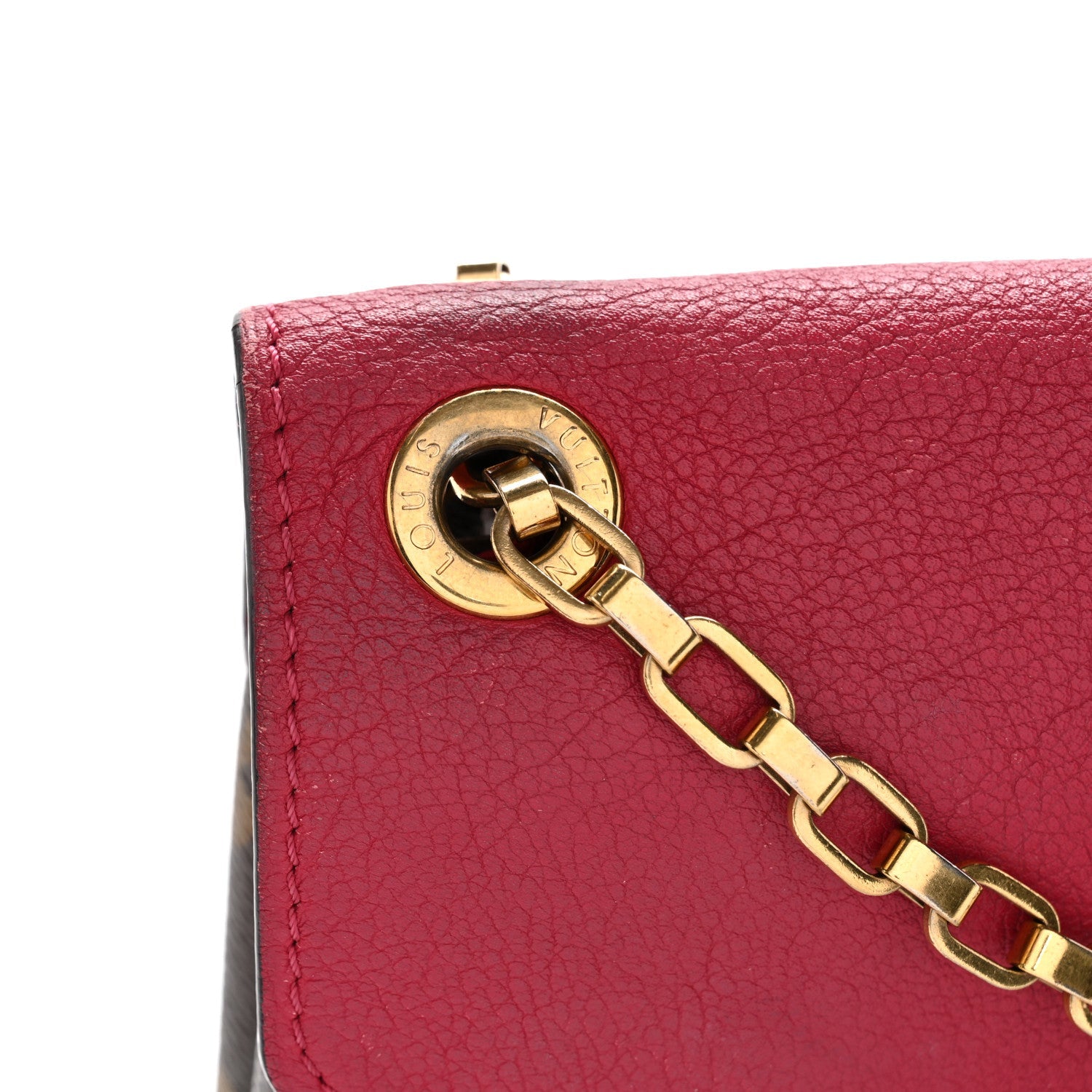 Louis Vuitton Monogram Pallas Chain Poppy