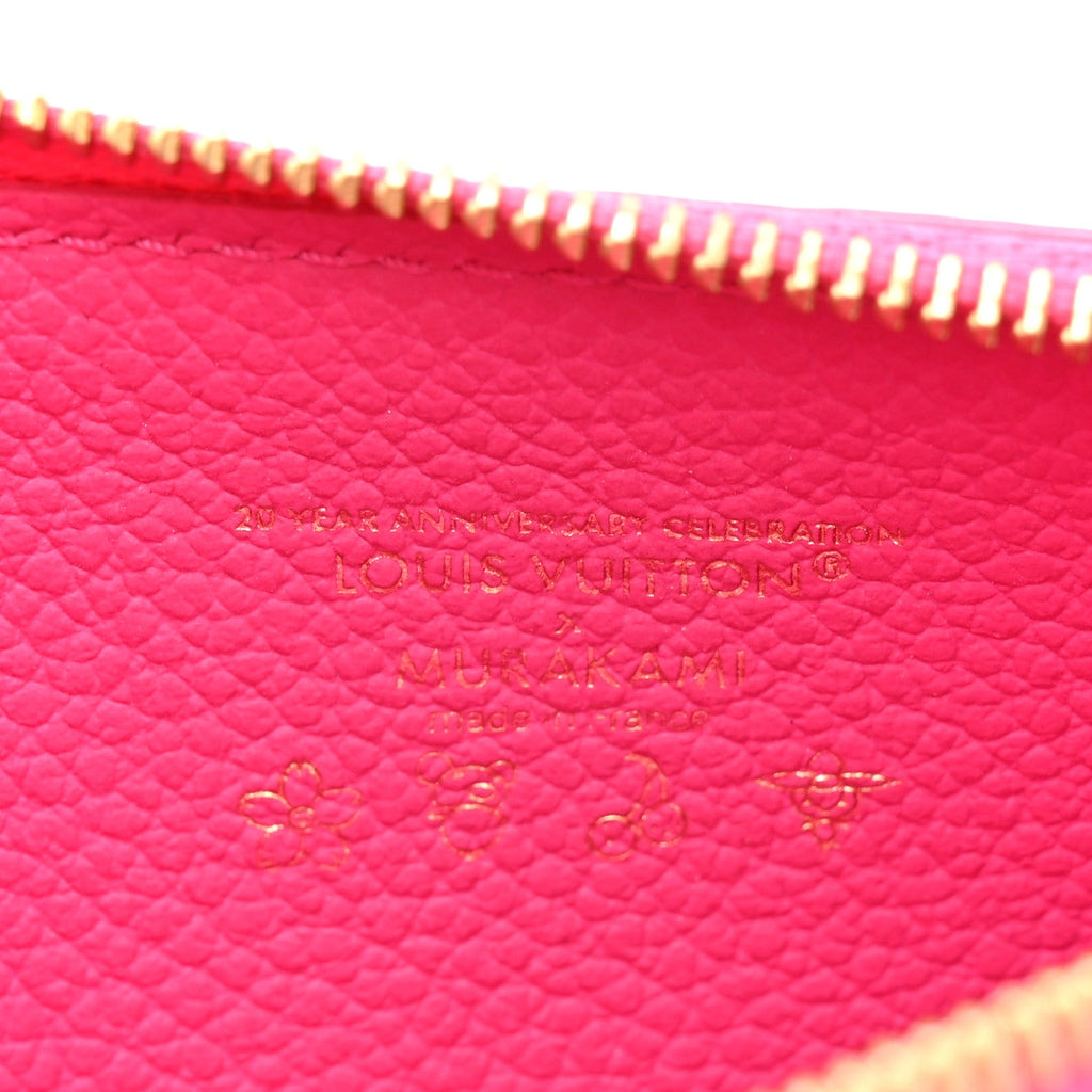 Louis Vuitton LV X TM Monogram Romy Card Holder Kawaii Pink