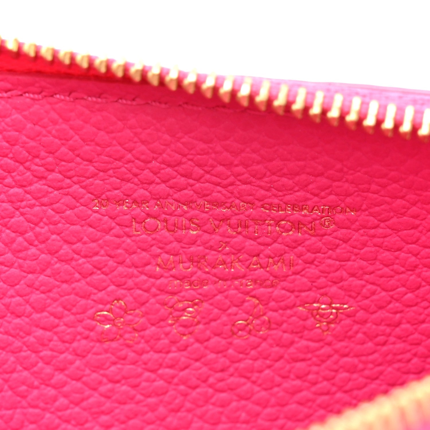 Louis Vuitton LV X TM Monogram Romy Card Holder Kawaii Pink