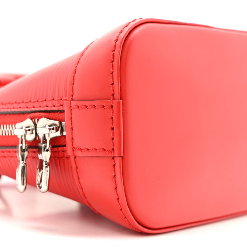Louis Vuitton Epi Nano Alma Coquelicot