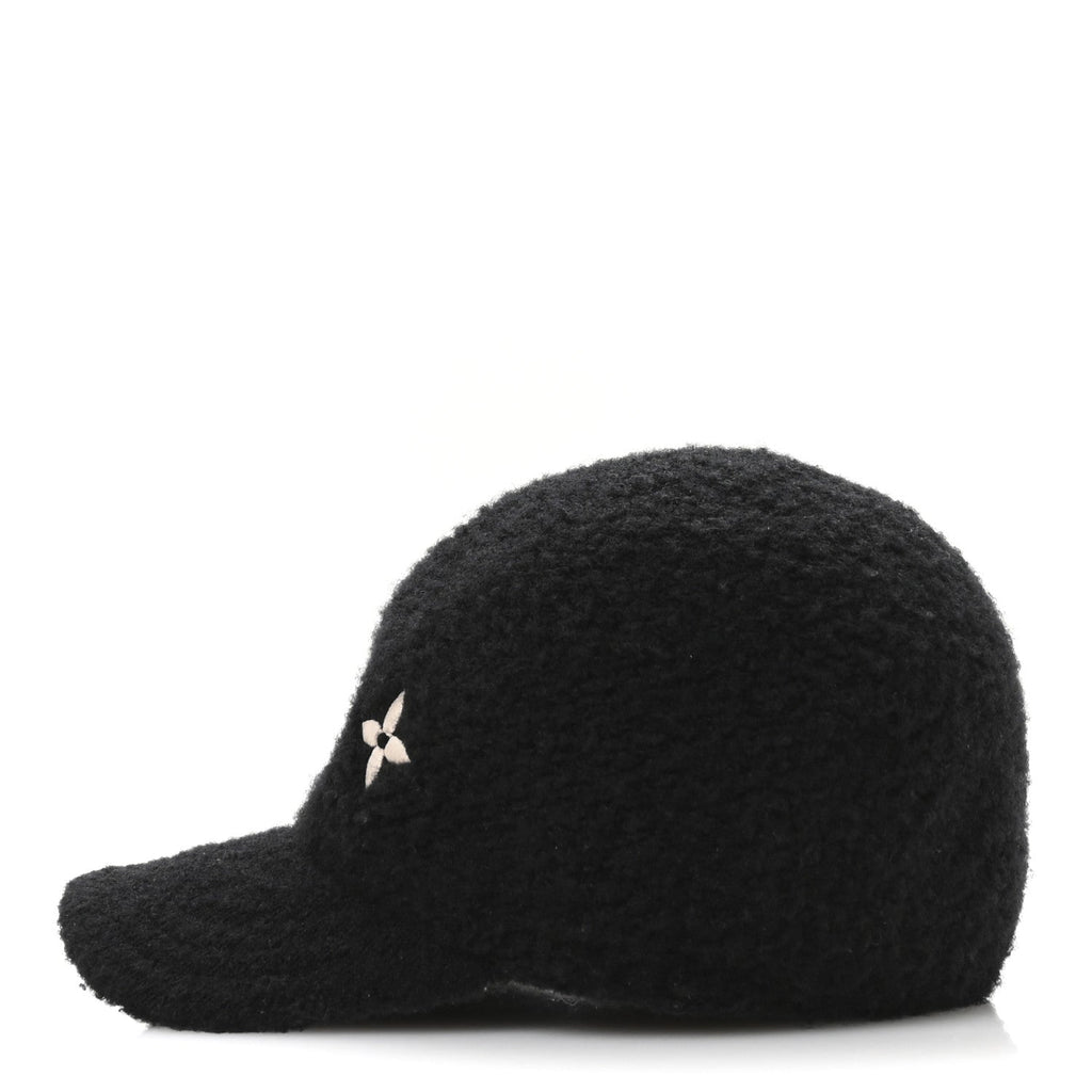 Louis Vuitton Wool Woolgram Cap L Black