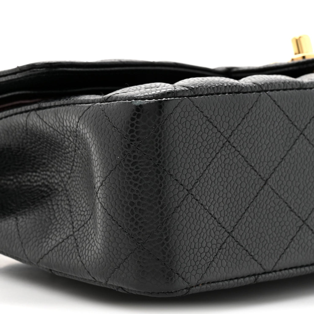 Chanel Caviar Quilted Medium Double Flap Black