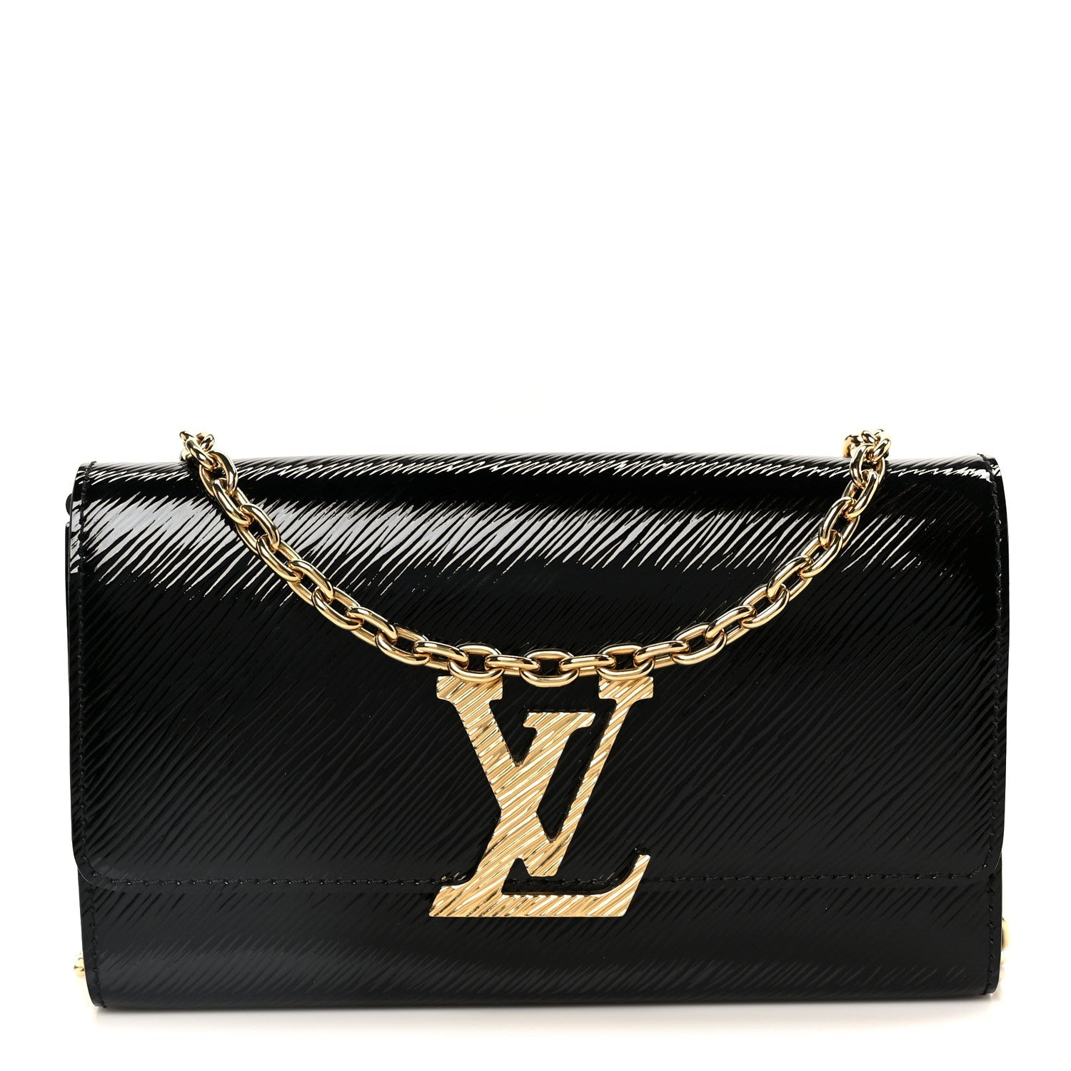 Louis Vuitton Electric Epi Pochette Louise NM Black