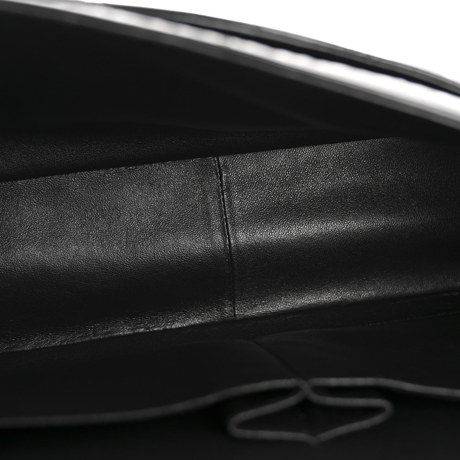 Chanel Shiny Crumpled Calfskin Quilted Jumbo Double Flap So Black