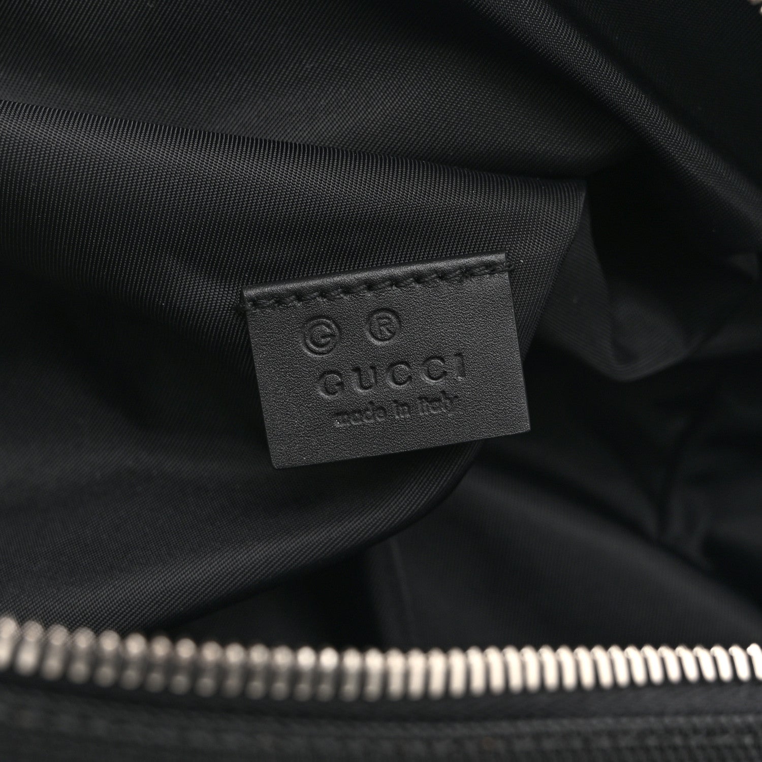 Gucci Techno Canvas Web Large Belt Bag Black