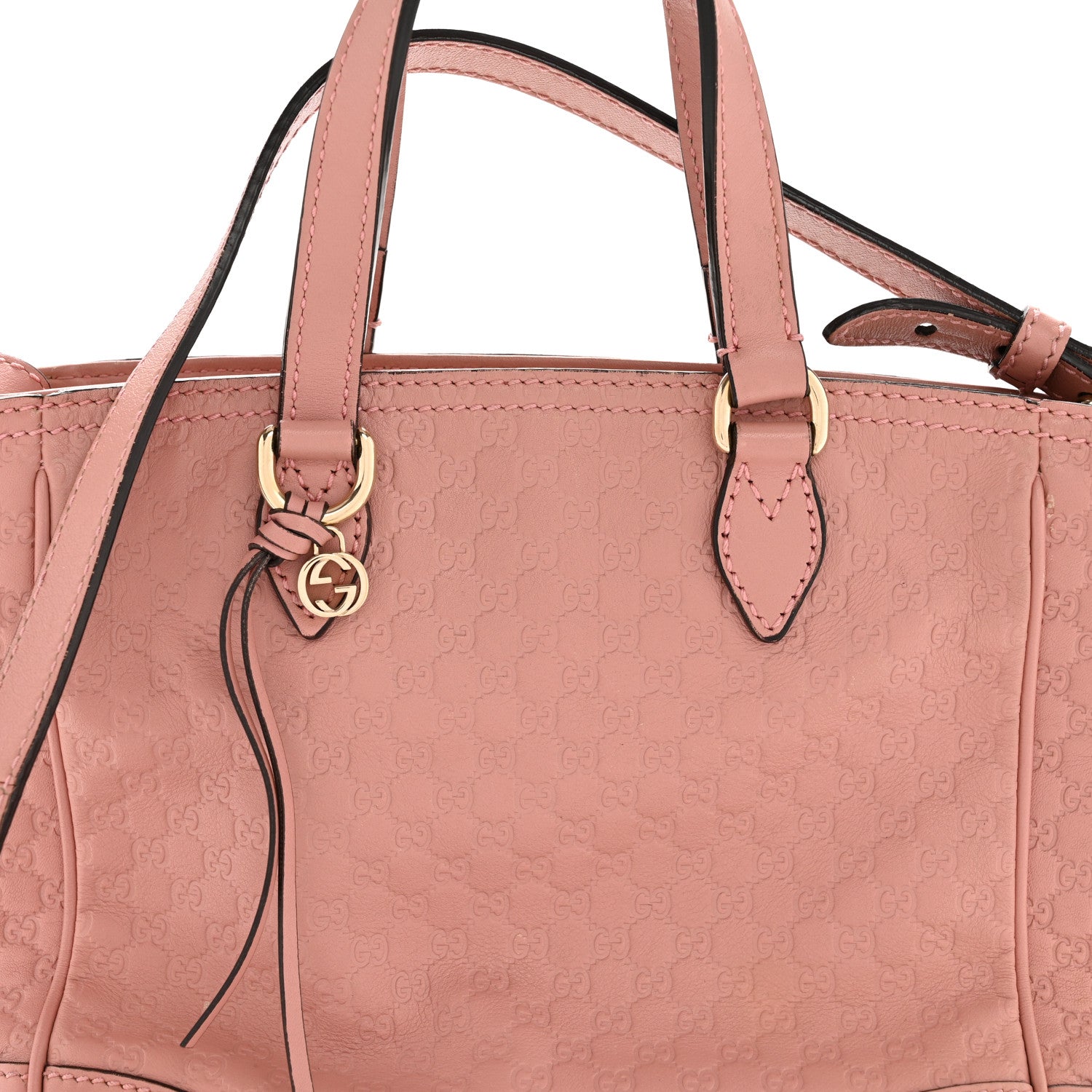 Gucci Microguccissima Small Bree Tote Soft Pink