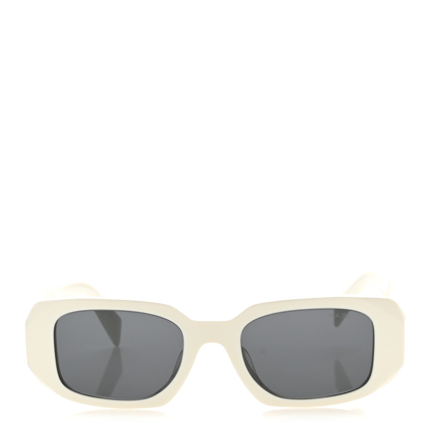 Prada Acetate Symbole Sunglasses SPR 17W White