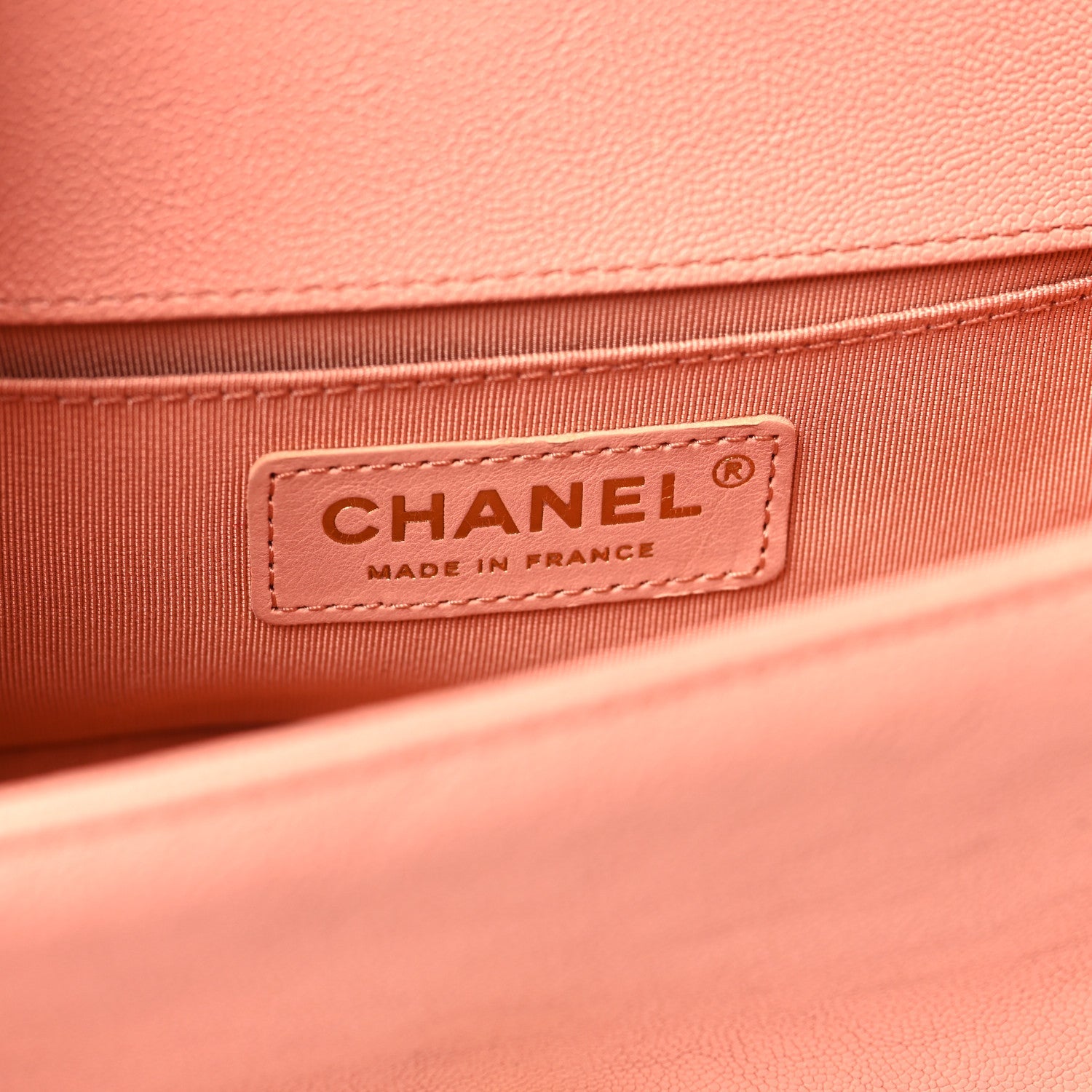 Chanel Caviar Quilted Small Boy Flap Light Pink