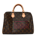 Louis Vuitton Monogram Perforated Speedy 30 Fuchsia