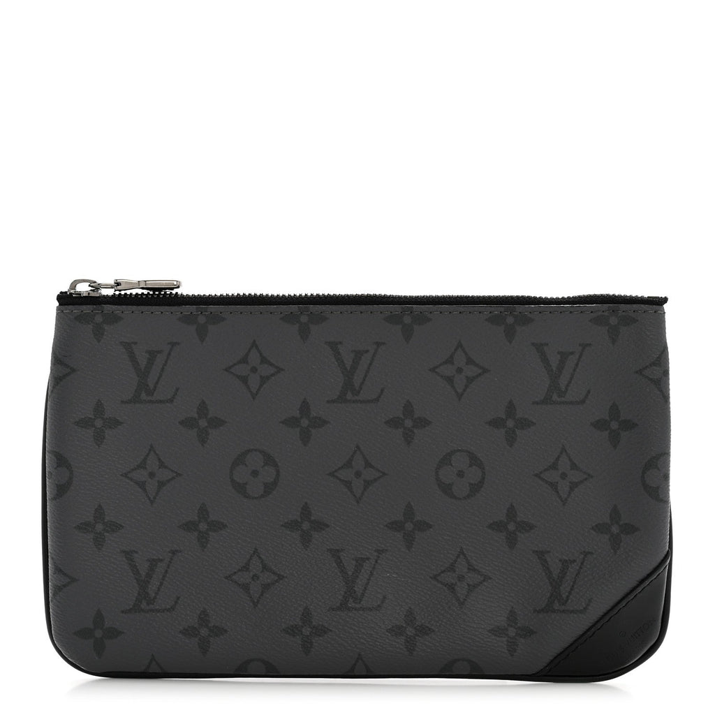 Louis Vuitton Reverse Monogram Eclipse Trio Messenger Small Pochette