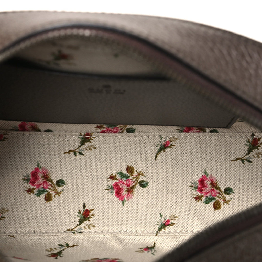 Gucci GG Supreme Monogram Web Neo Vintage Shoulder Bag Beige New Acero Crop