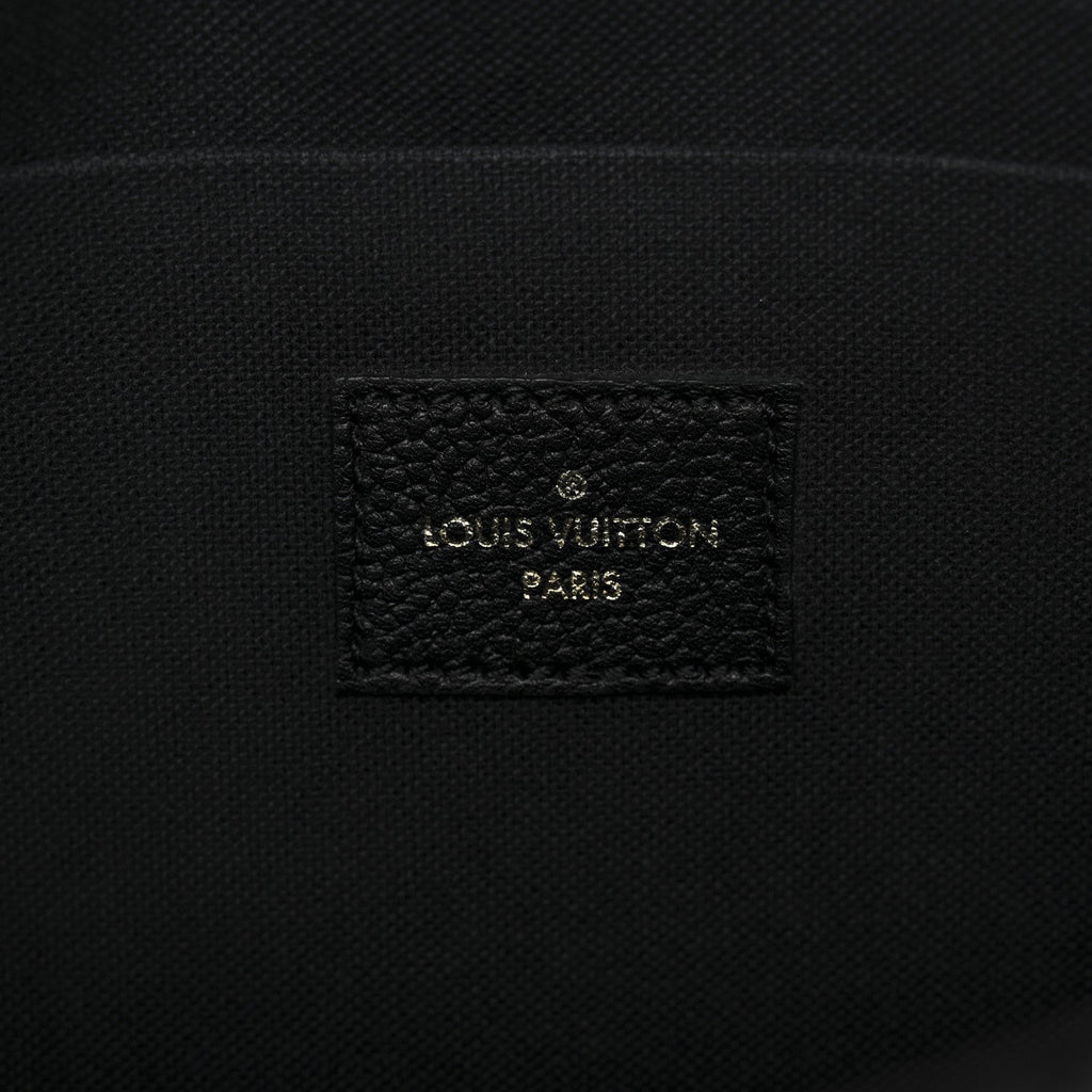 Louis Vuitton Empreinte Pochette Felicie Chain Wallet Black