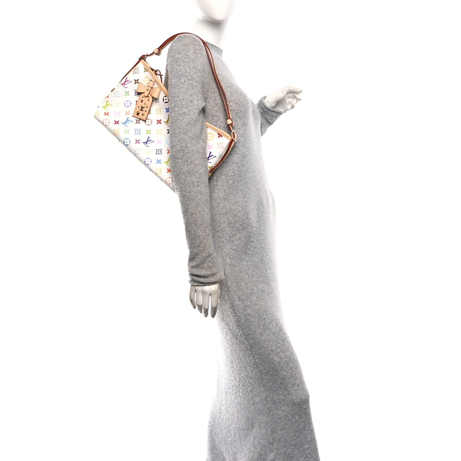Louis Vuitton LV X TM Monogram Multicolor CarryAll East West White