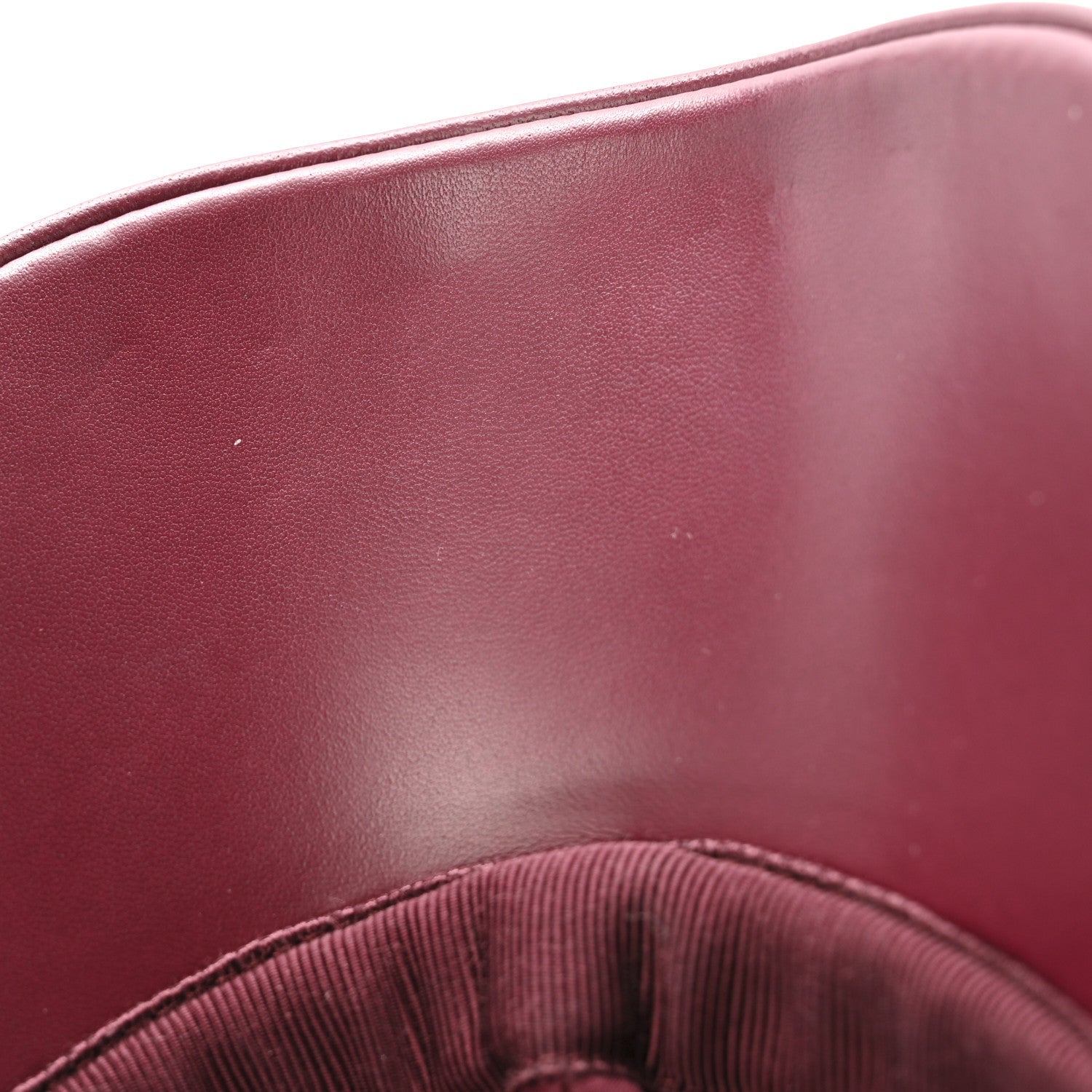 Louis Vuitton Wool Silk Monogram Endless Cap L Bordeaux