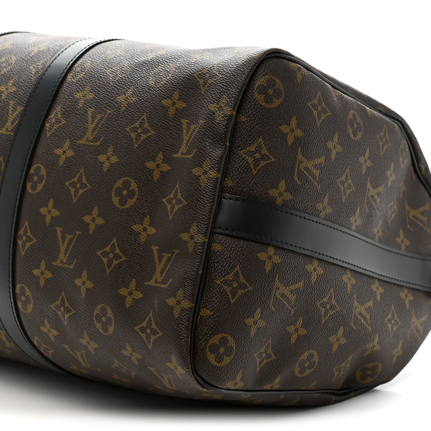 Louis Vuitton Monogram Macassar Keepall Bandouliere 45