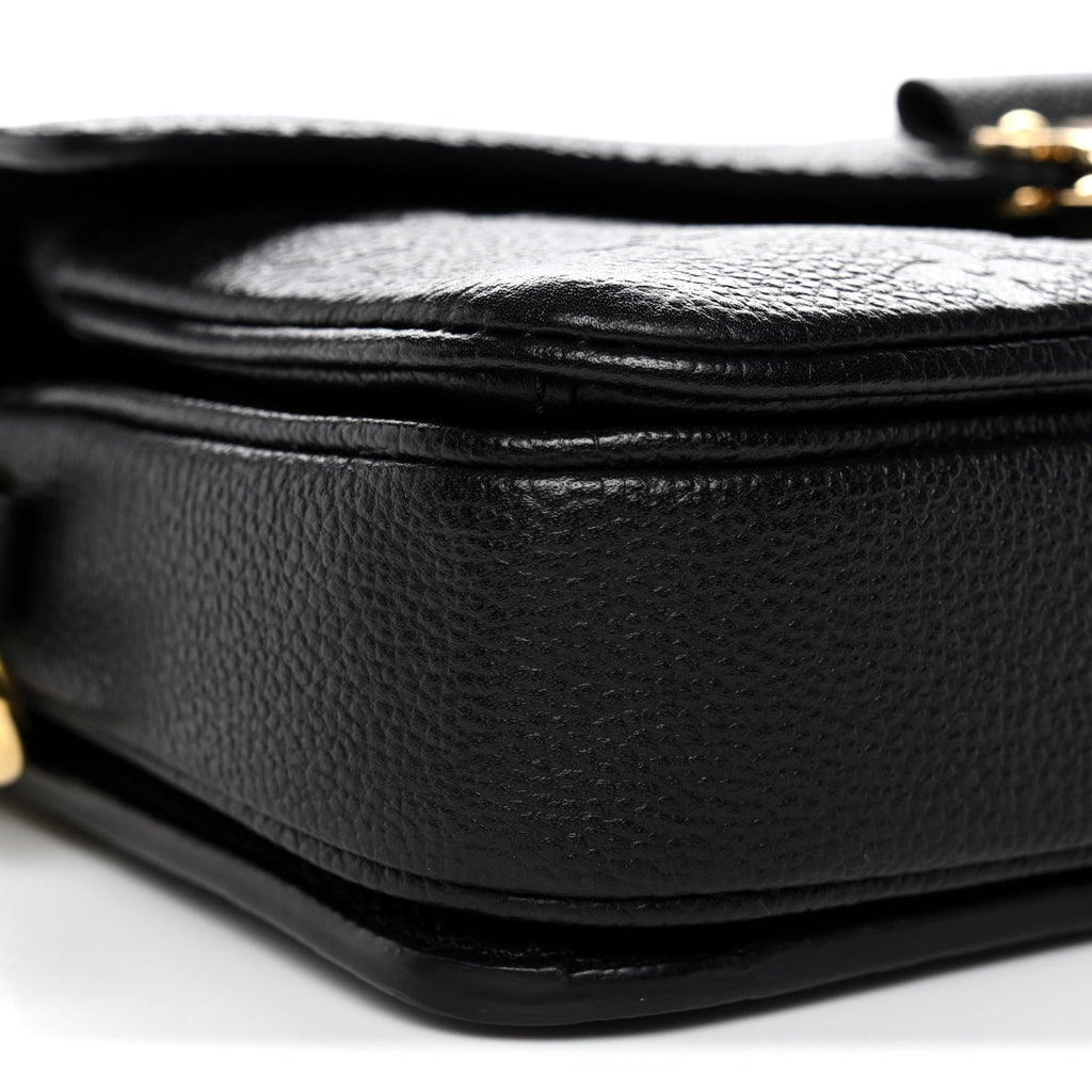 Louis Vuitton Empreinte Pochette Metis East West Black