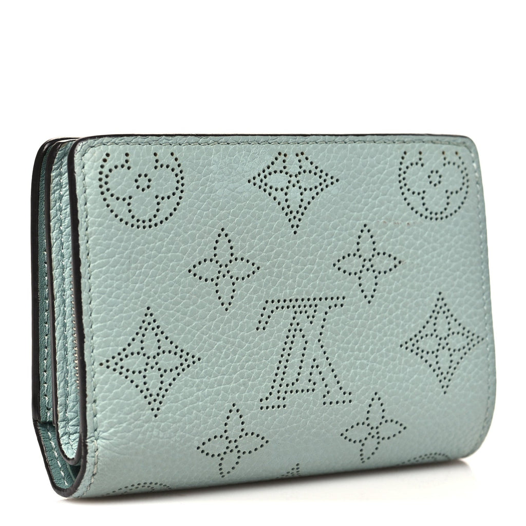 Louis Vuitton Mahina Clea Wallet Vert Lagon