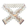 Louis Vuitton Silk Damier Azur Infinity Bandeau Azure Blue