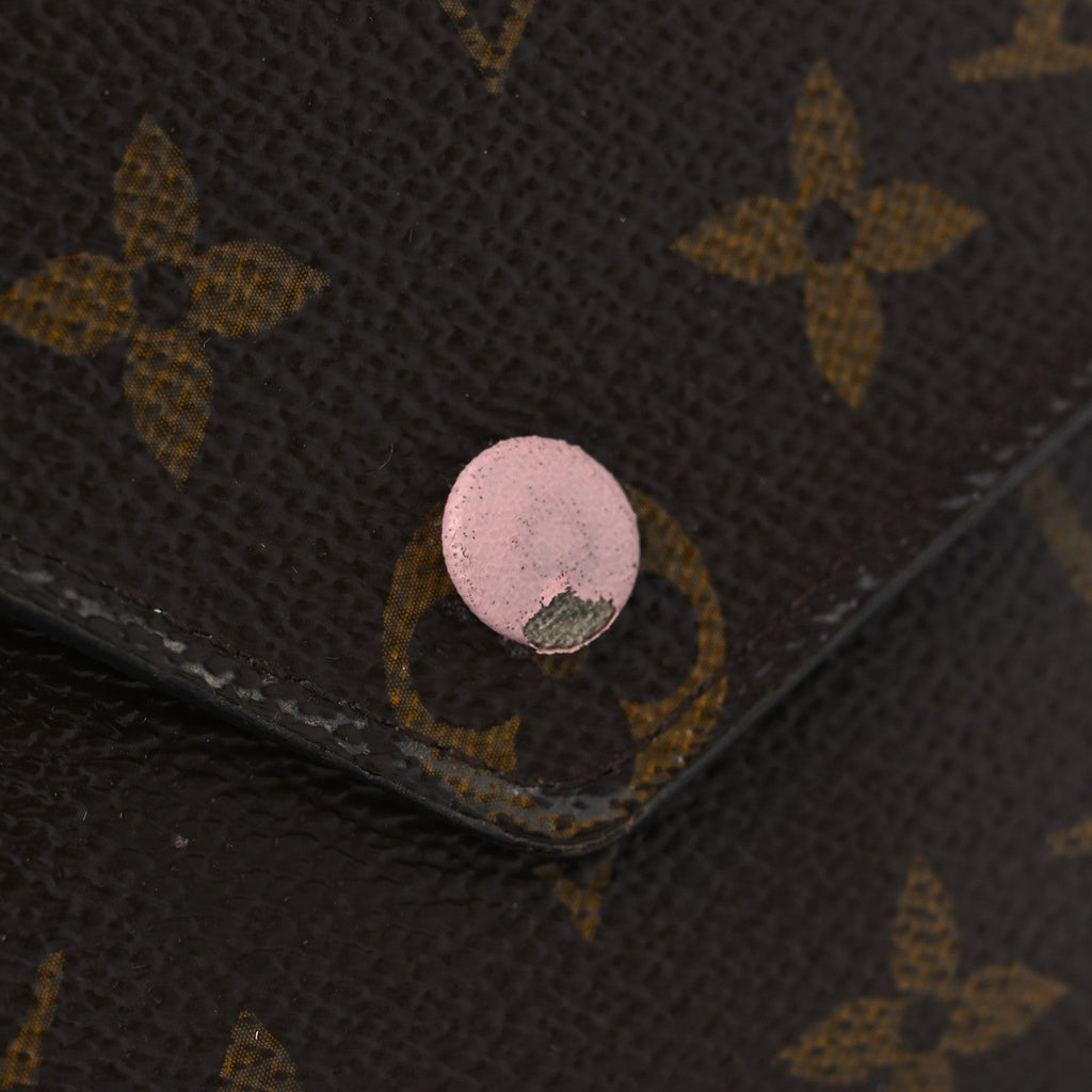 Louis Vuitton Monogram Victorine Wallet Rose Ballerine