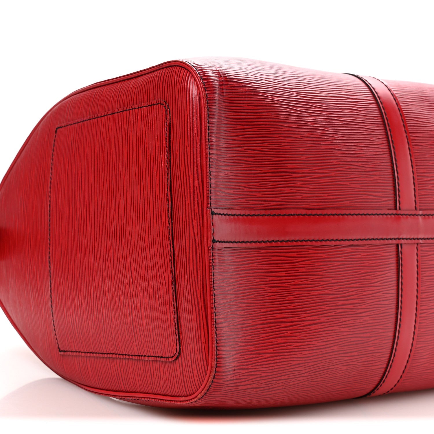 Louis Vuitton Epi Keepall 50 Castillan Red