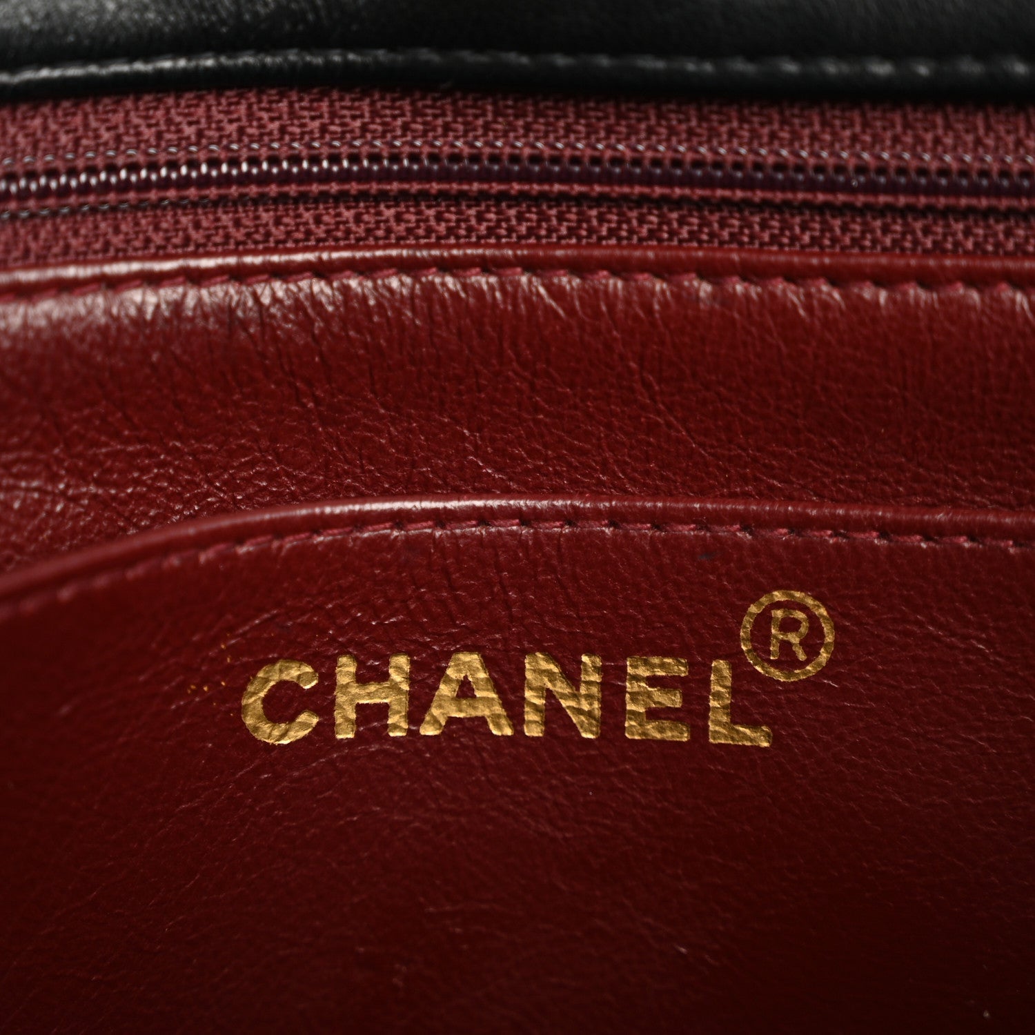 Chanel Lambskin Quilted Medium Single Flap Black