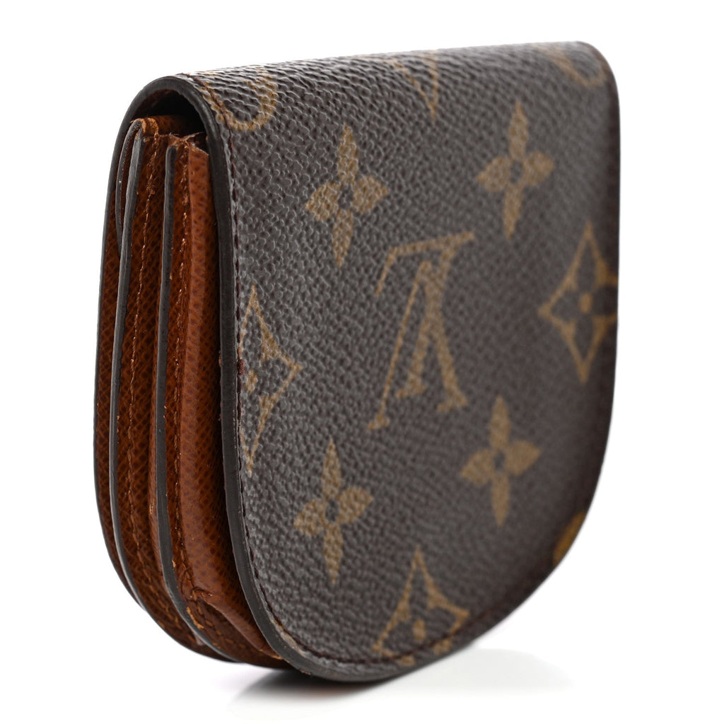 Louis Vuitton Monogram Porte-Monnaie Gousset Change Purse