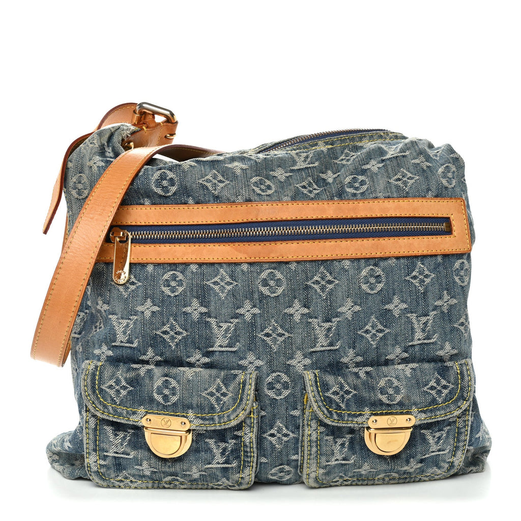 Louis Vuitton Denim Baggy GM Blue