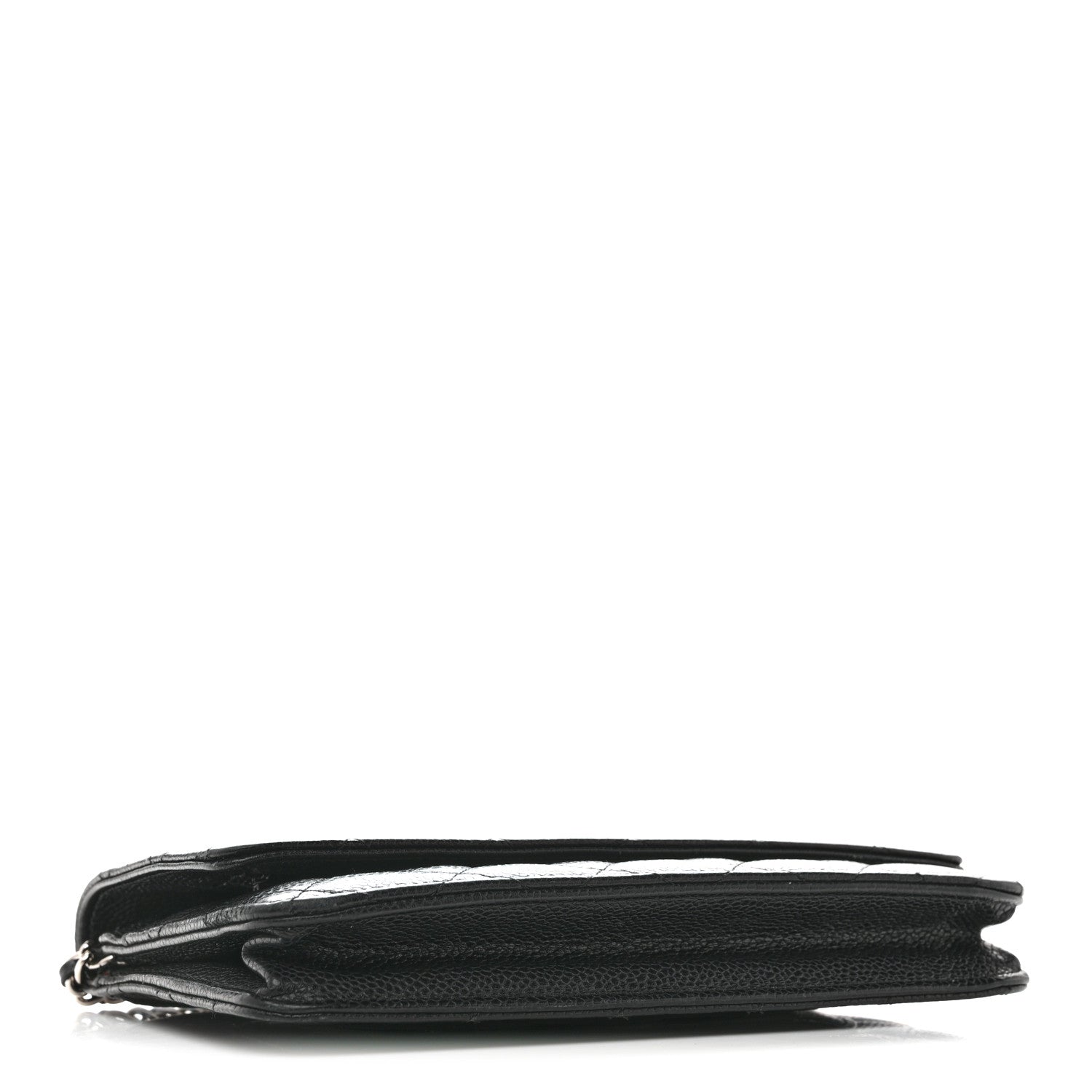 Chanel Caviar Quilted Wallet On Chain WOC Black