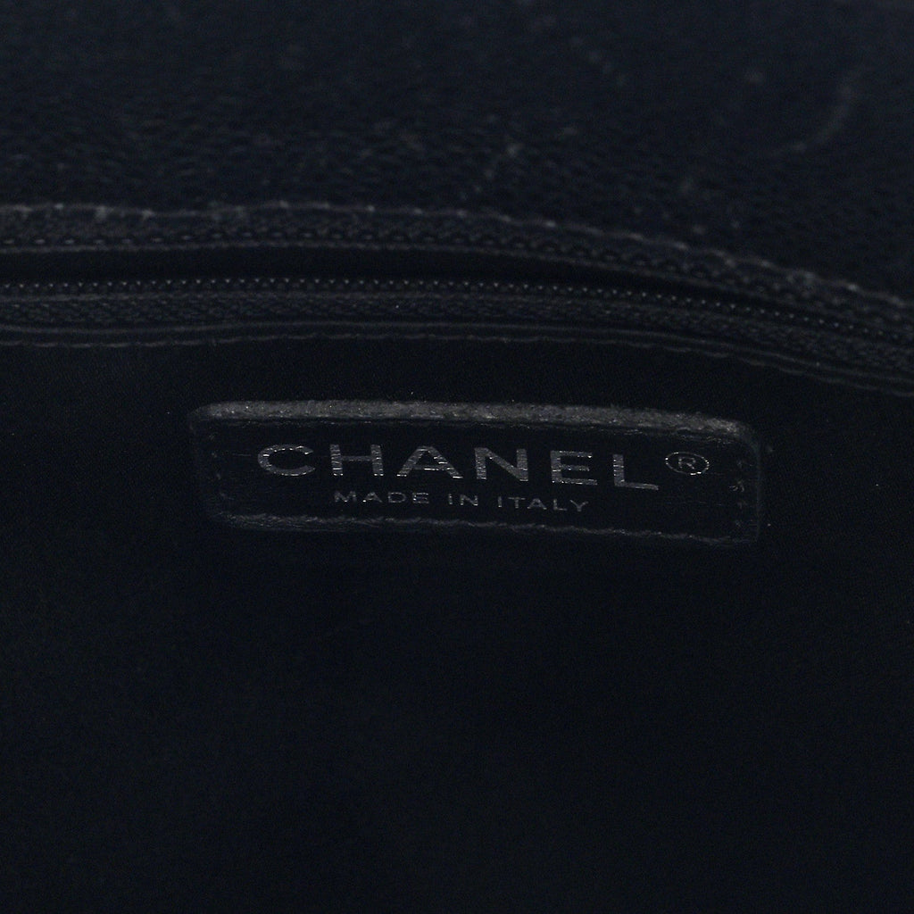 Chanel Caviar Quilted Grand Shopping Tote GST Black