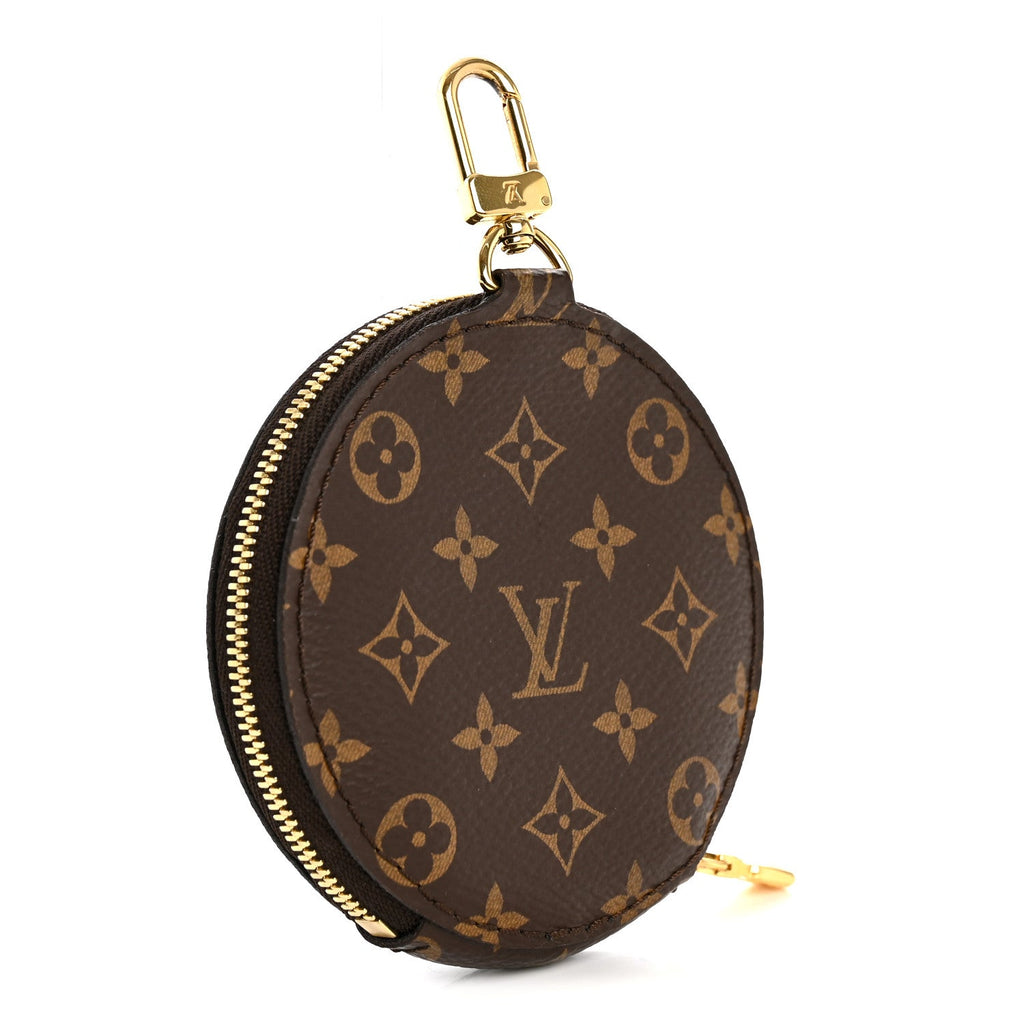 Louis Vuitton Monogram Multi Pochette Accessories Round Coin Purse