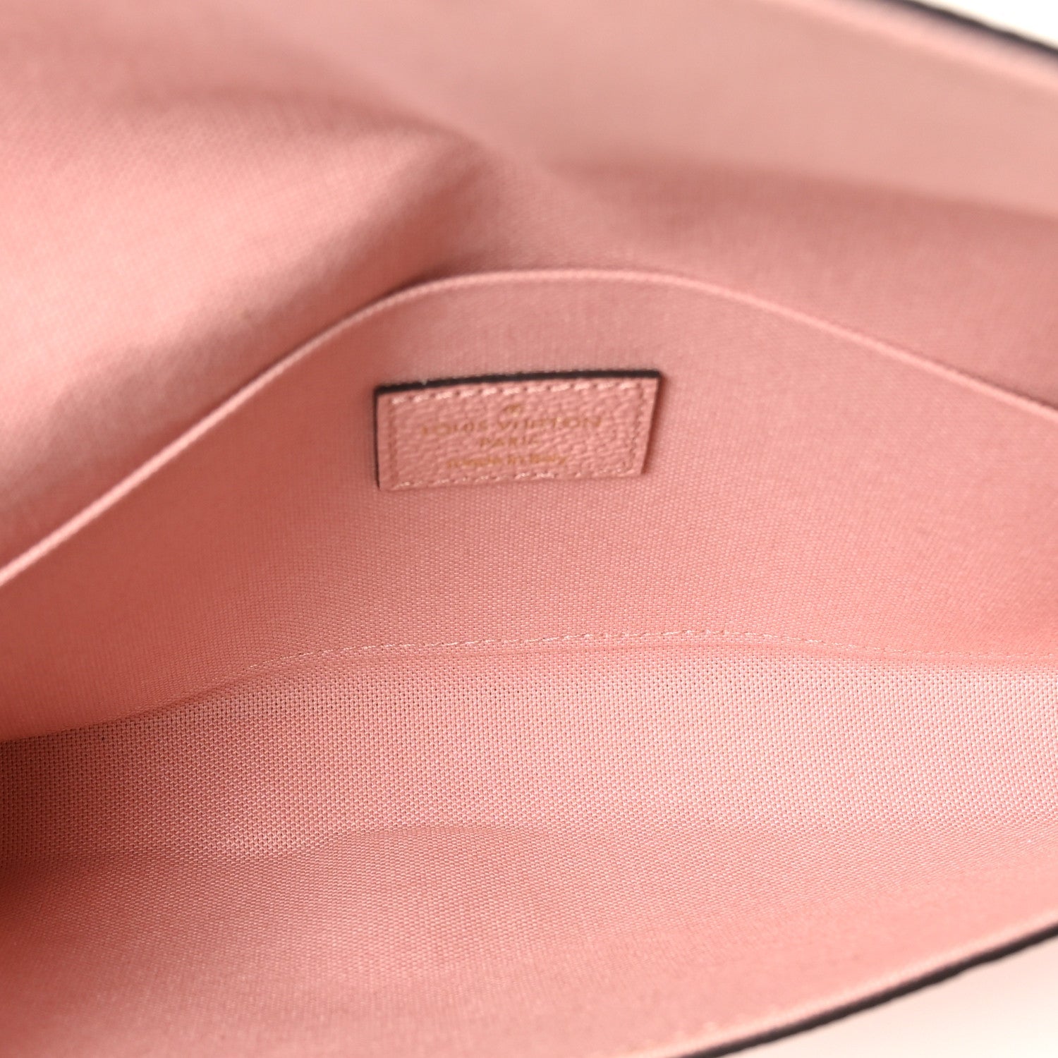 Louis Vuitton Empreinte Pochette Felicie Chain Wallet Rose Poudre