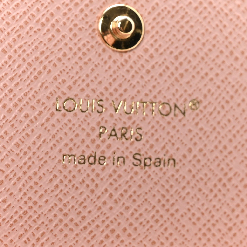 Louis Vuitton Monogram Rosalie Coin Purse Rose Ballerine