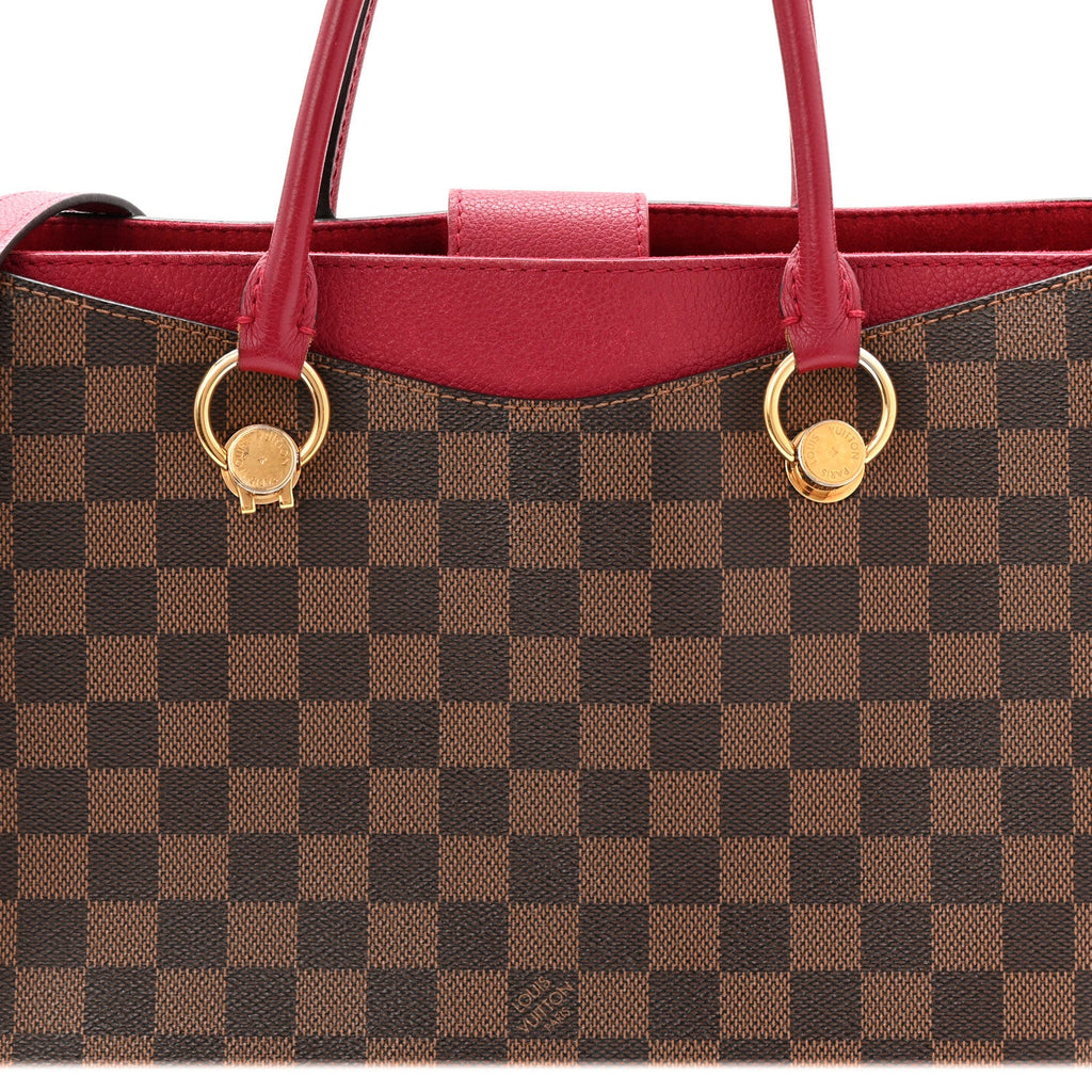 Louis Vuitton Damier Ebene LV Riverside Lie De Vin