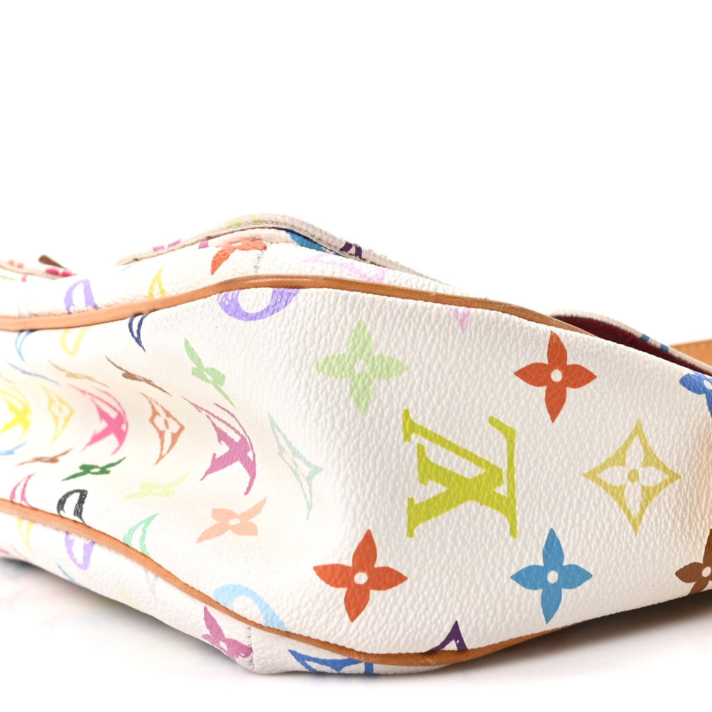 Louis Vuitton Monogram Multicolor Lodge PM White