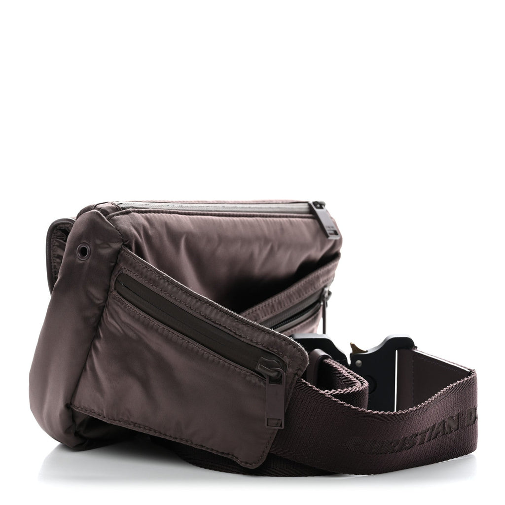 Christian Dior Nylon Saddle Belt Bag Bordeaux