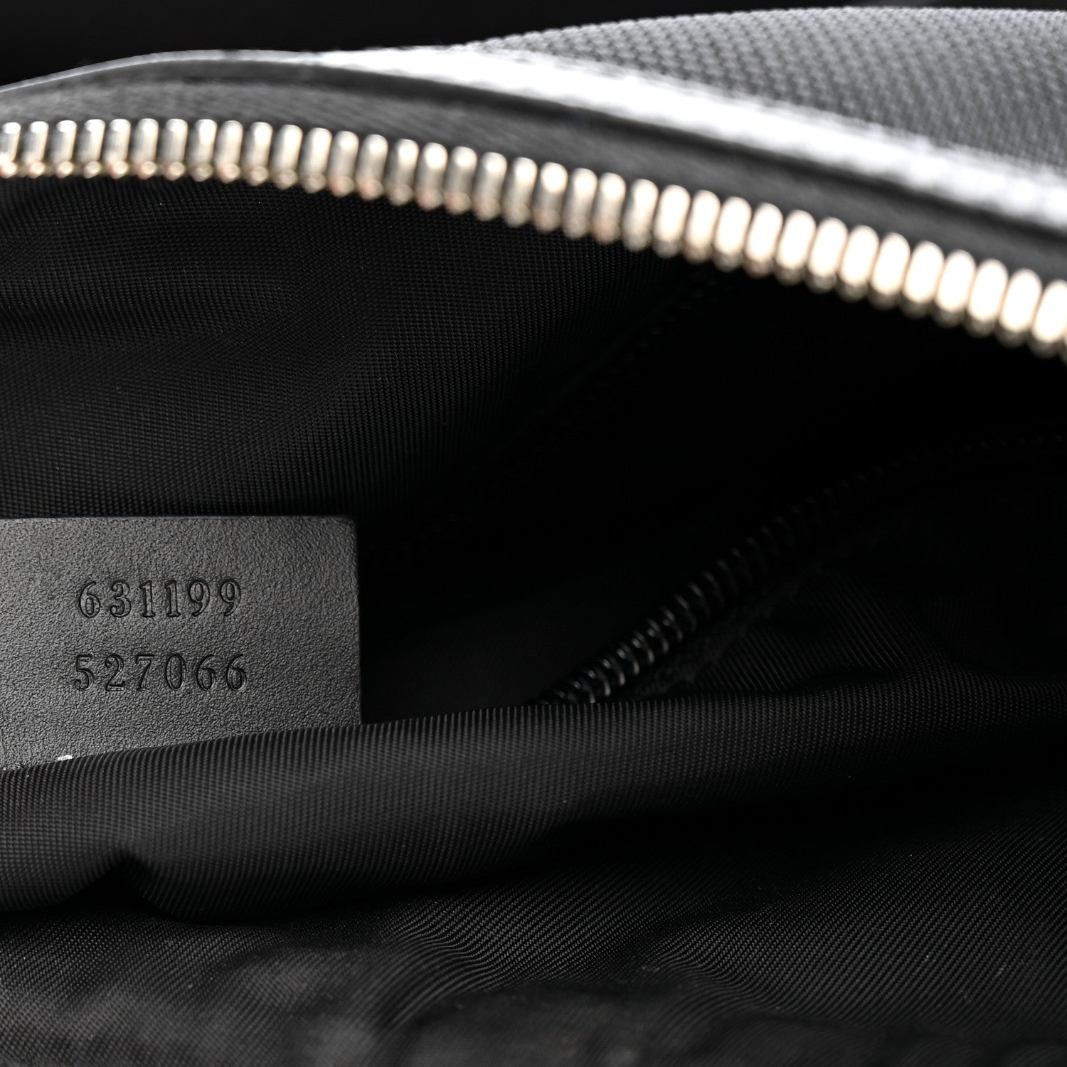 Gucci Techno Canvas Web Messenger Bag Black