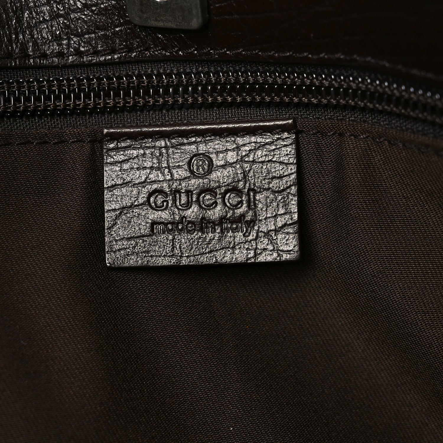 Gucci GG Plus Monogram Small Vertical Tote Dark Brown