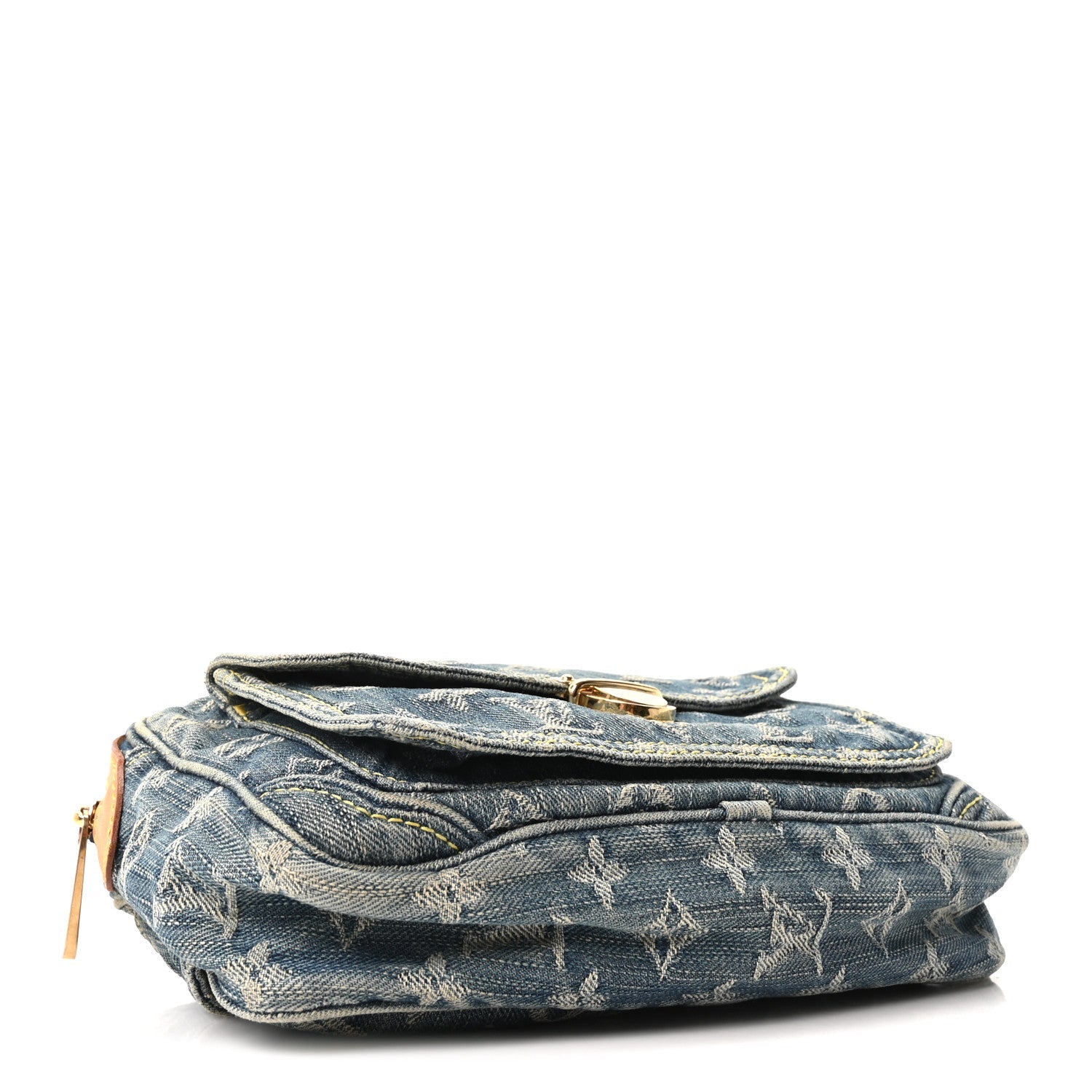 Louis Vuitton Monogram Denim Bum Bag Blue