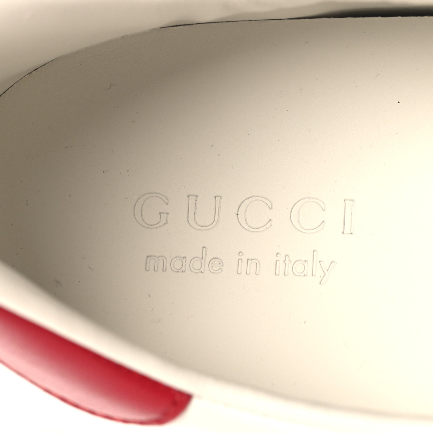 Gucci Calfskin Cat Embroidered Mens Ace Sneakers 12 White Green