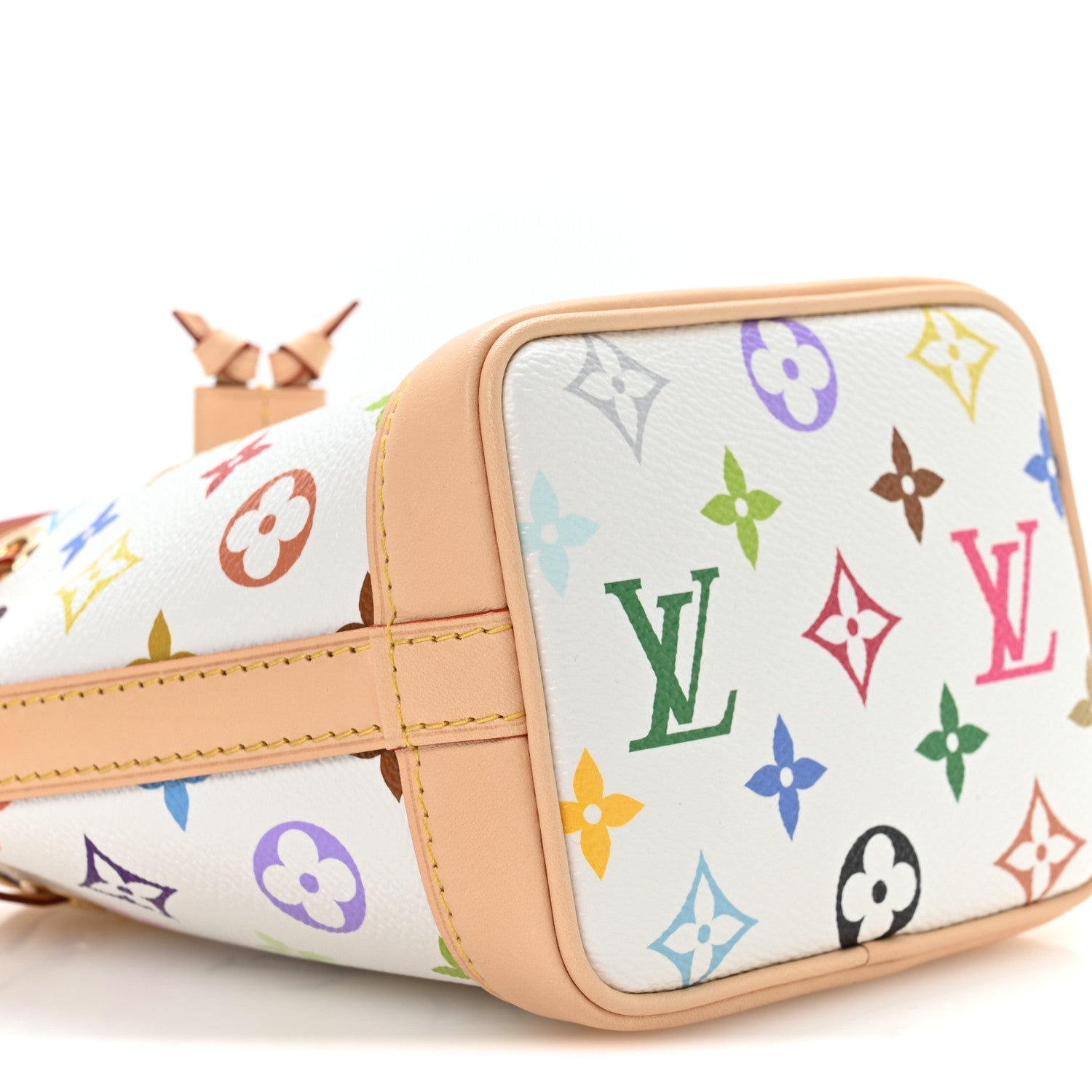 Louis Vuitton LV x TM Monogram Multicolor Nano Noe NV White
