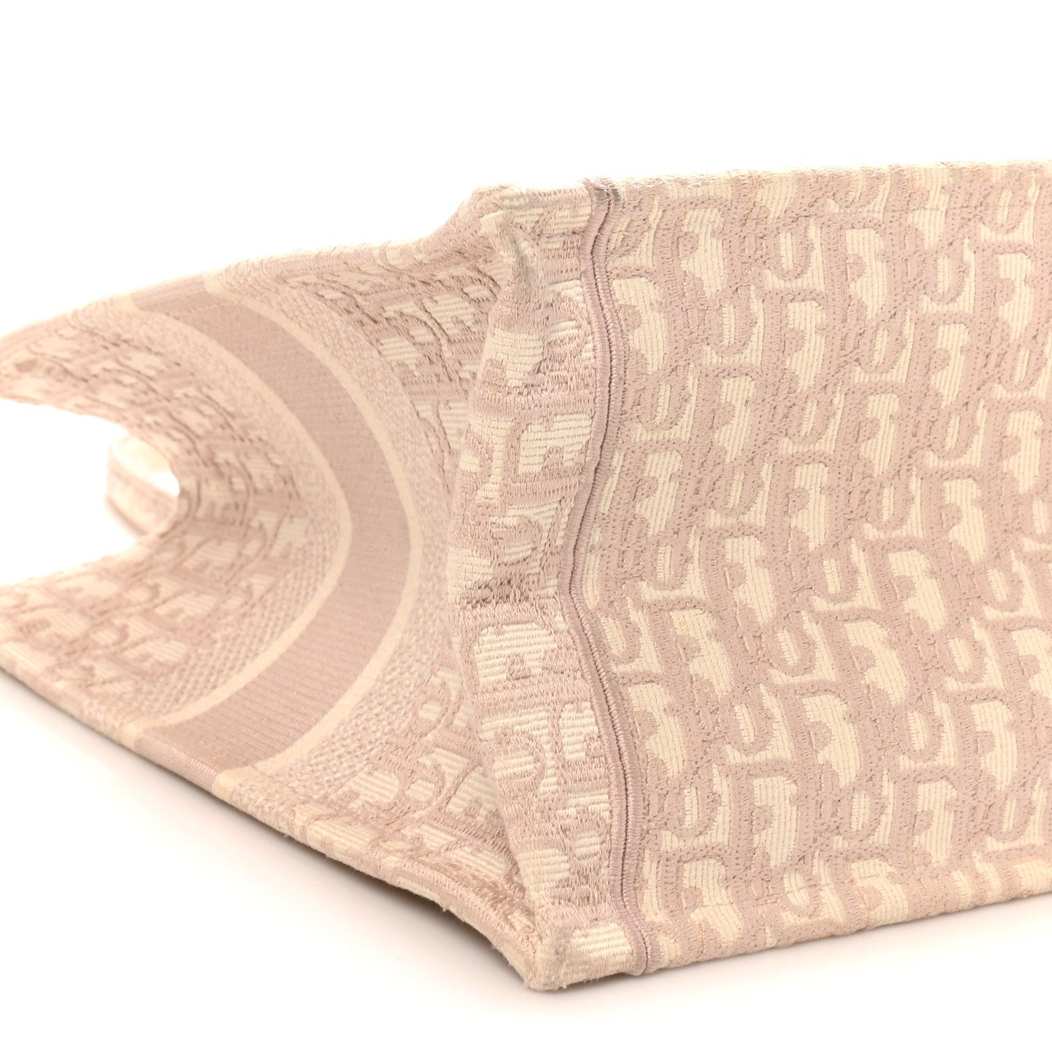 Christian Dior Oblique Medium Book Tote Rose Des Vents