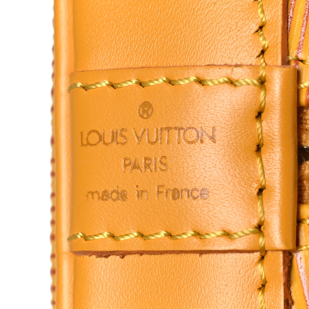 Louis Vuitton Epi Alma PM Tassil