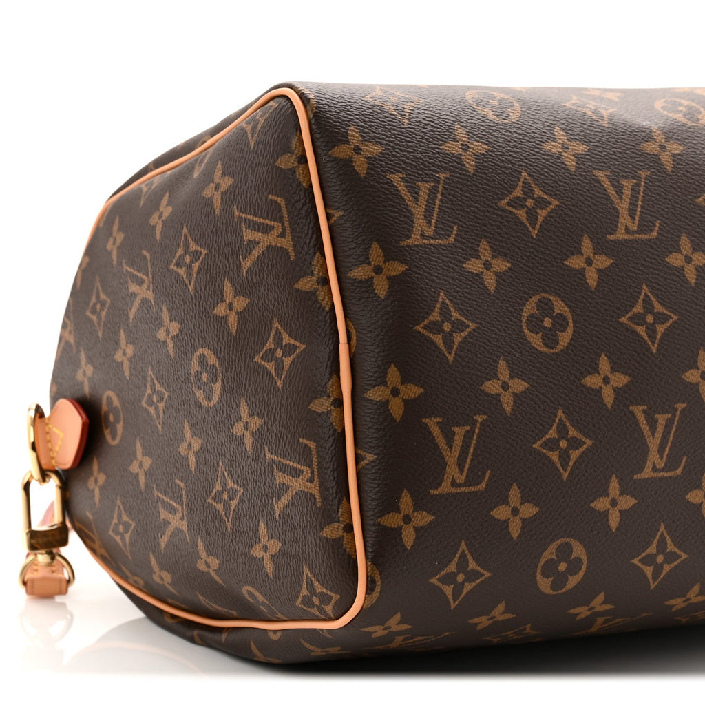 Louis Vuitton Monogram Speedy Soft 30 Crafty Red