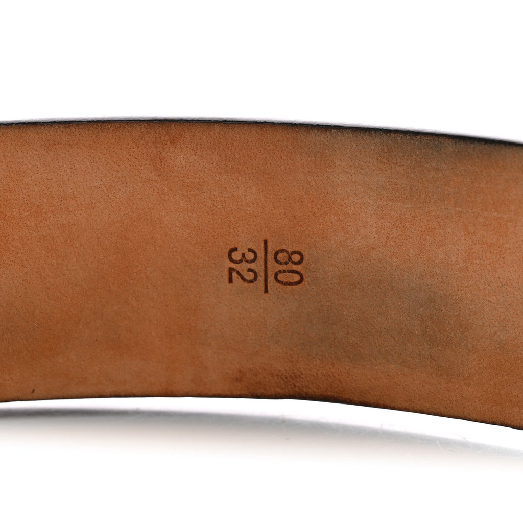 Louis Vuitton Monogram Ceinture Belt Gold Buckle 80 32