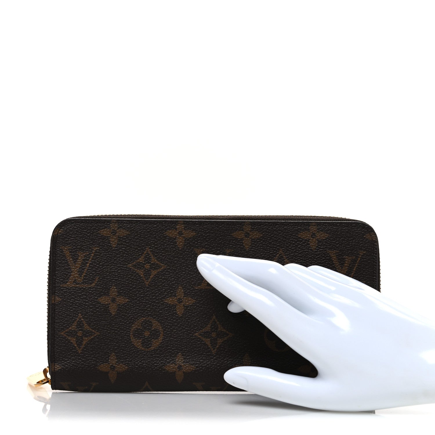Louis Vuitton Monogram Zippy Wallet Coquelicot