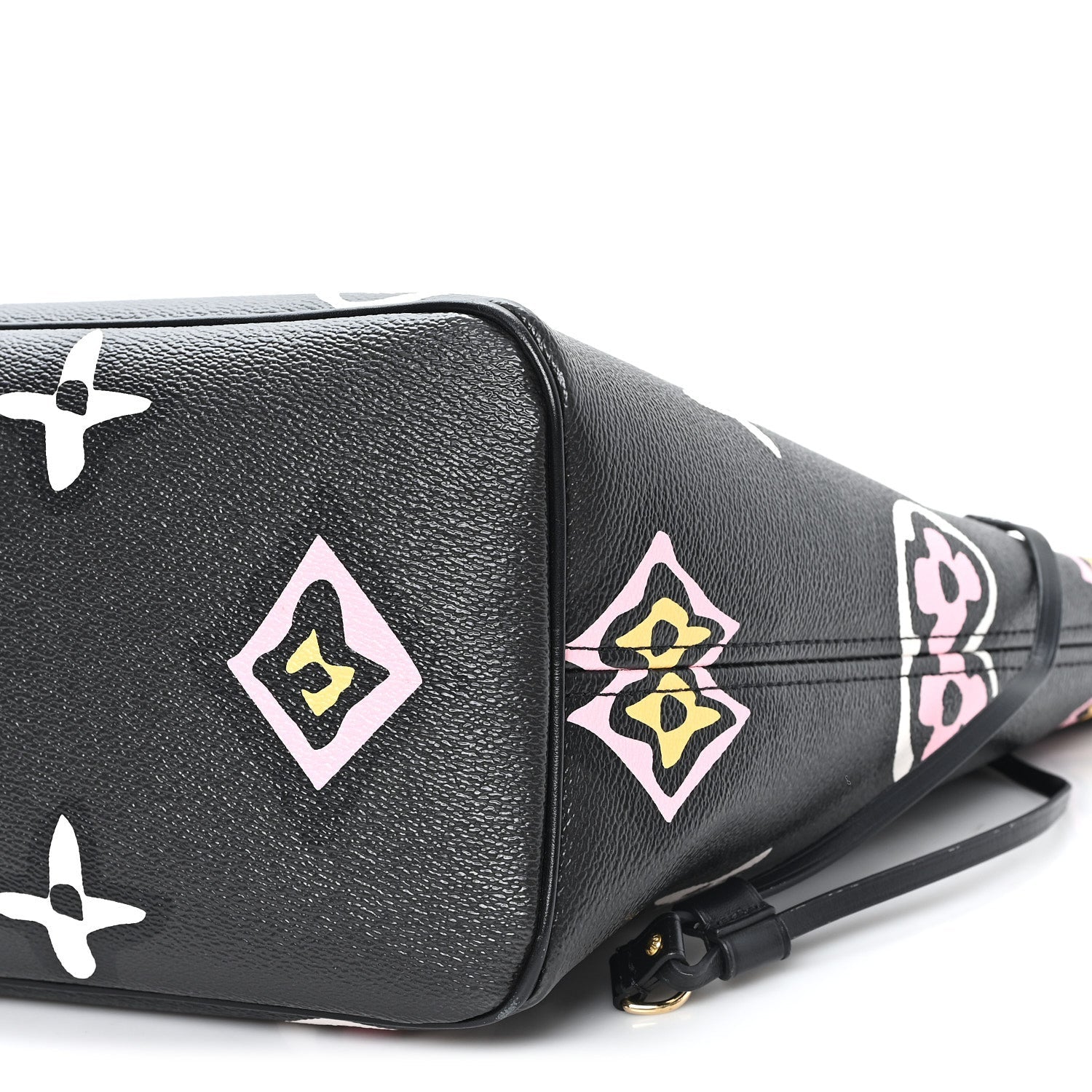 Louis Vuitton Monogram Giant Wild at Heart Neverfull MM Black