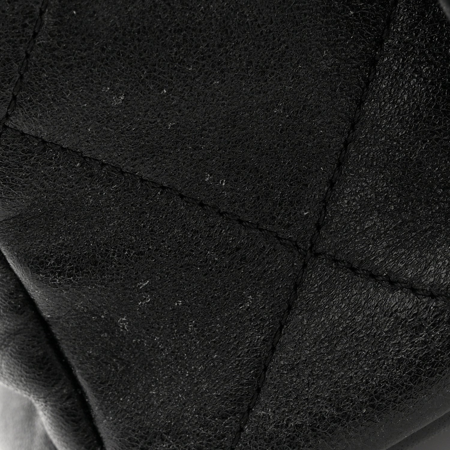 Chanel Lambskin Quilted Logo Mini Backpack Black