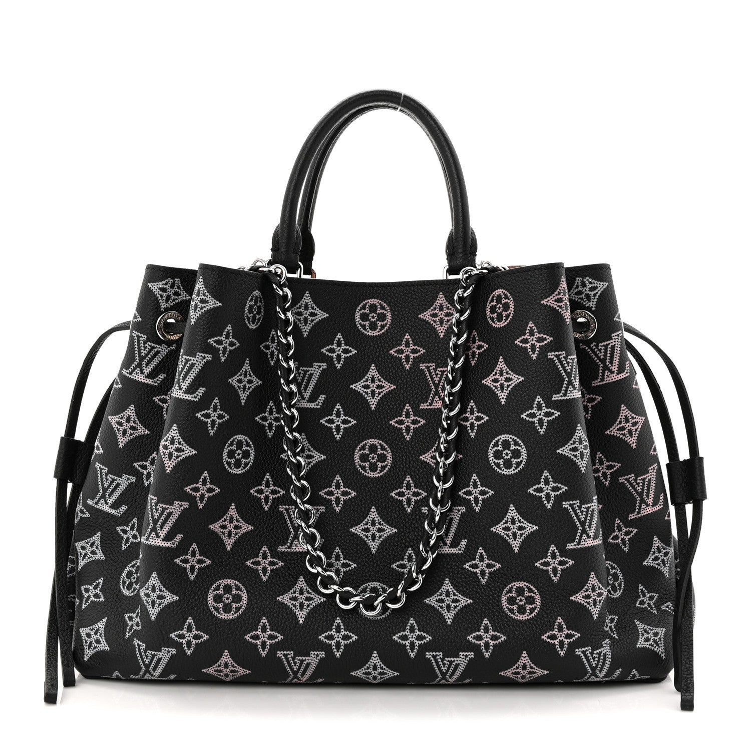 Louis Vuitton Mahina Flight Mode Bella Tote  Black